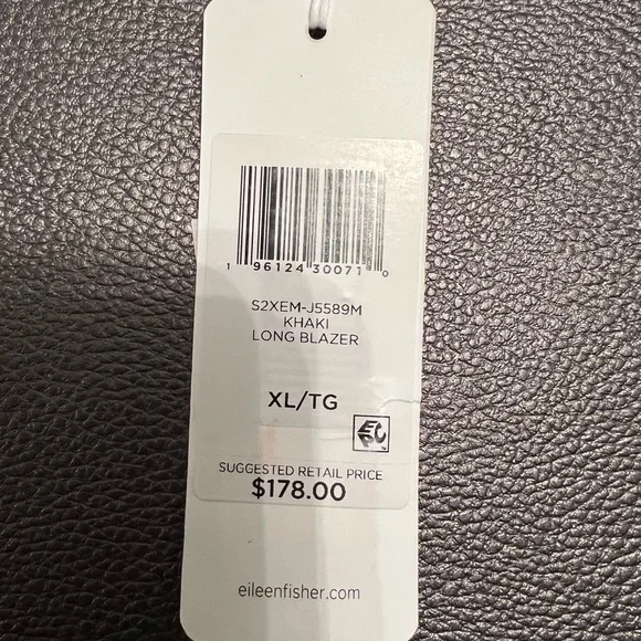 Eileen Fisher Raw Edge Blazer - Picture 11 of 12